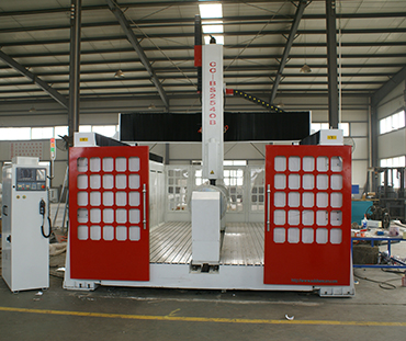 四軸泡沫木模加工中心（帶旋轉軸）