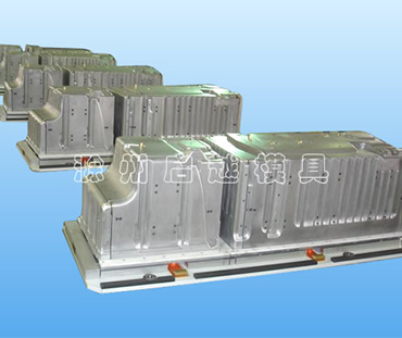 直線八工位箱發泡模